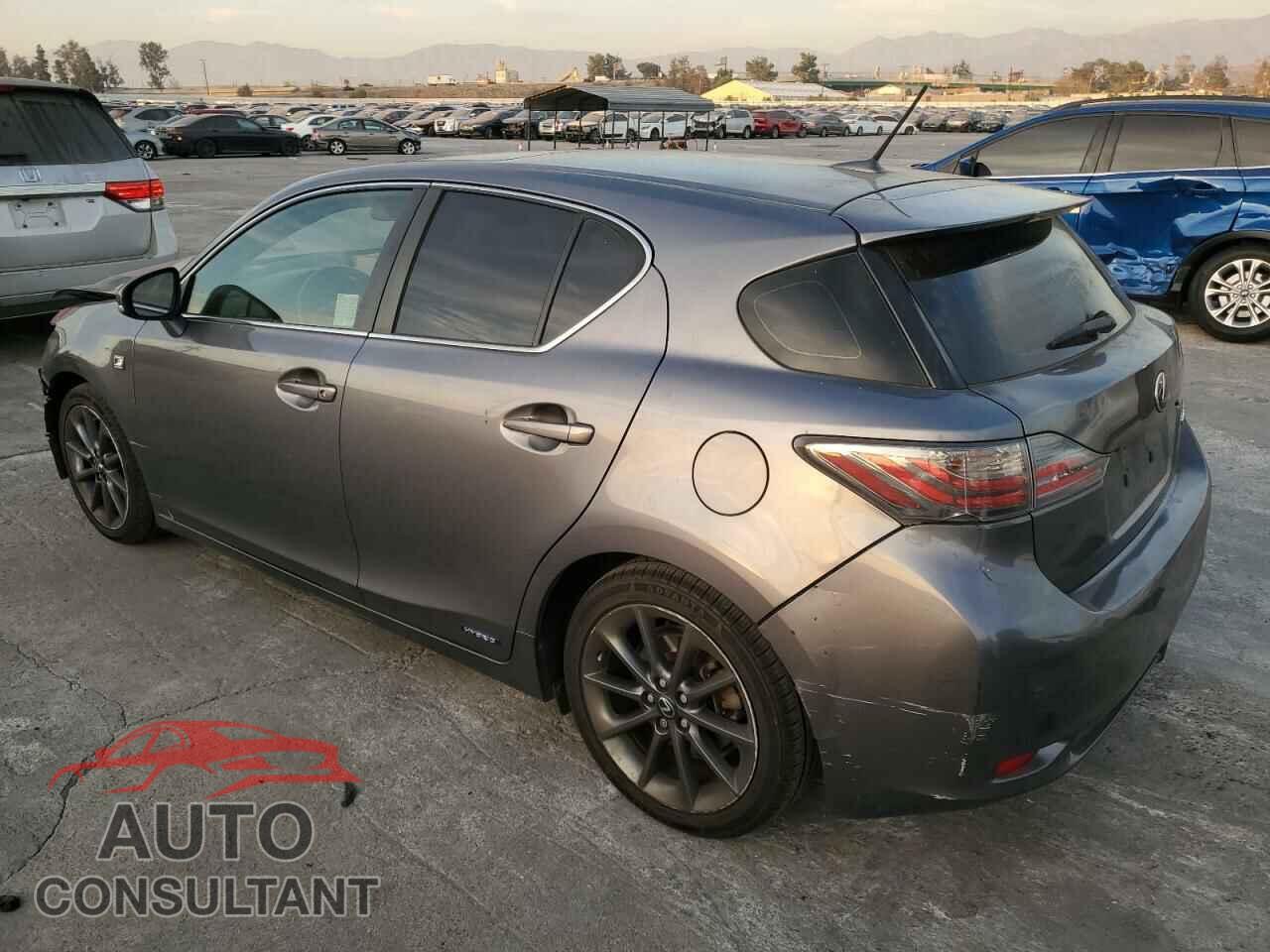 LEXUS CT 200 2013 - JTHKD5BH0D2163799