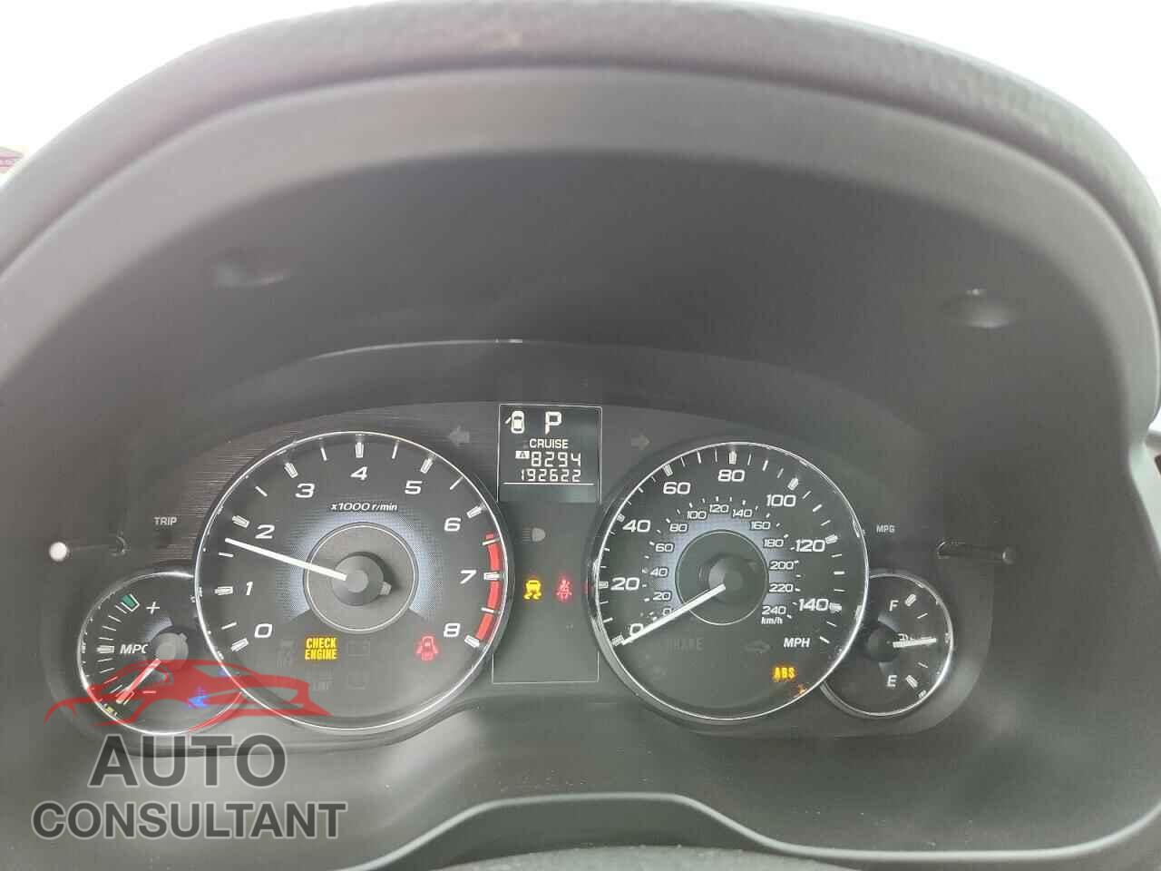 SUBARU OUTBACK 2010 - 4S4BRBLC7A3346140