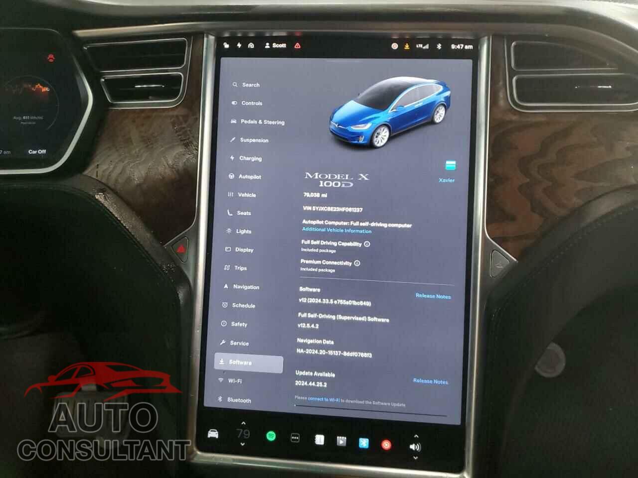 TESLA MODEL X 2017 - 5YJXCBE23HF061237