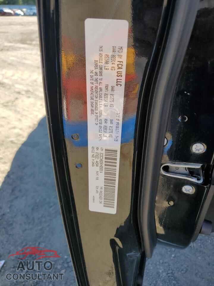 DODGE CHARGER 2019 - 2C3CDXBG5KH656914