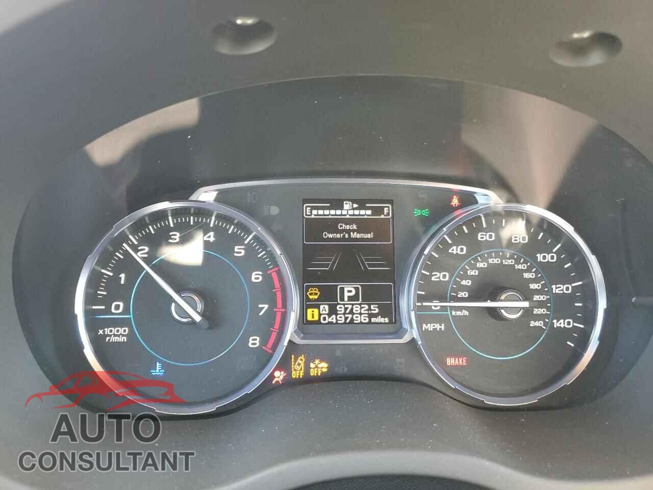SUBARU FORESTER 2018 - JF2SJAGC3JH412445
