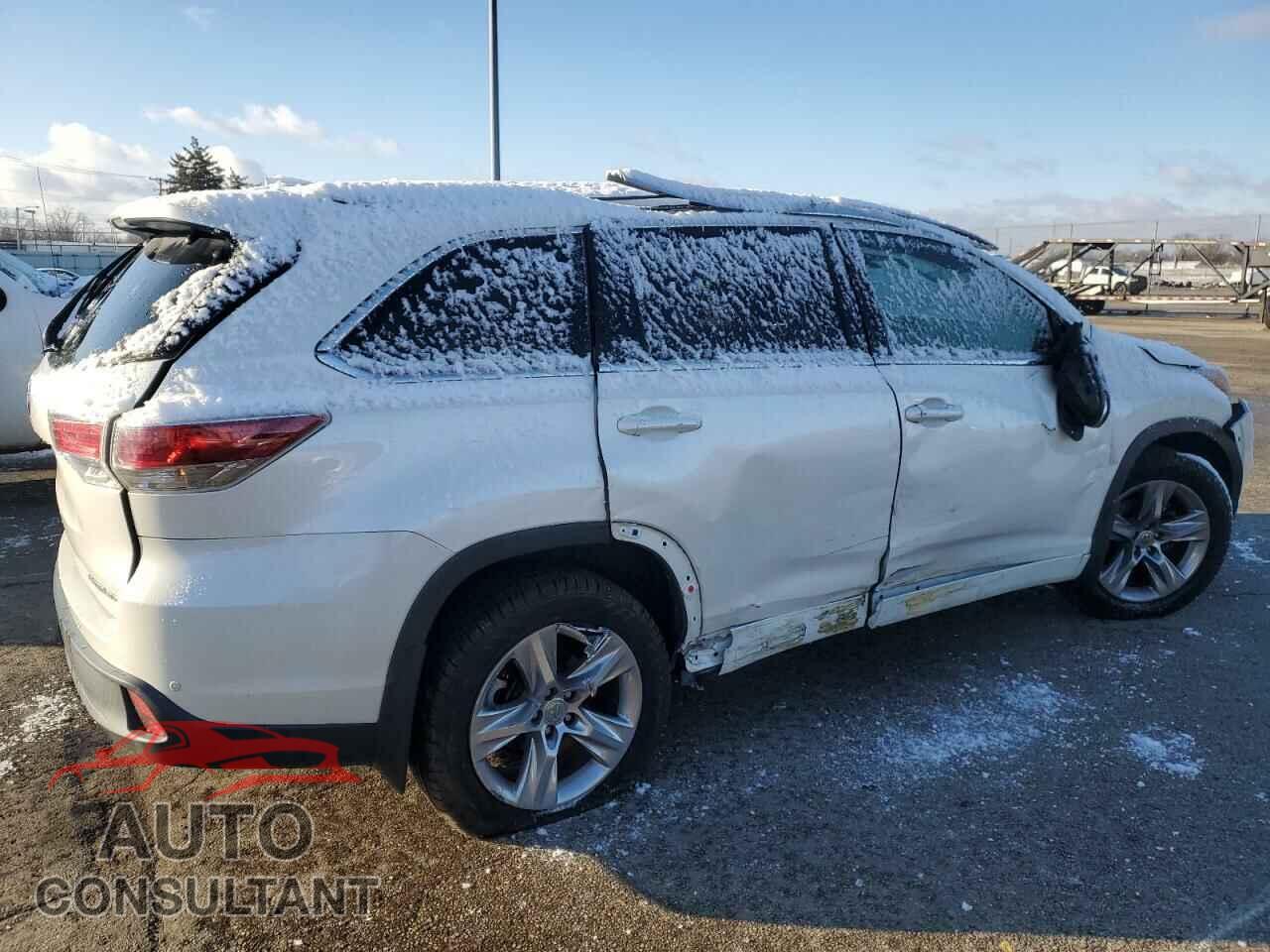 TOYOTA HIGHLANDER 2014 - 5TDDKRFH5ES051074