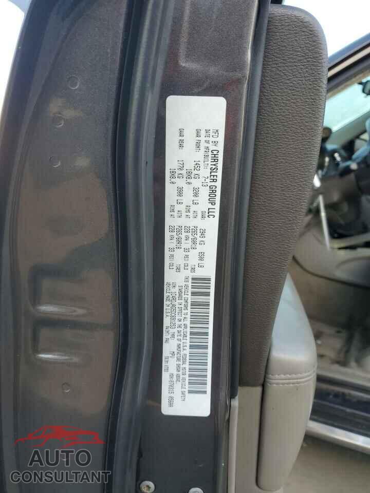DODGE DURANGO 2013 - 1C4RDJAG5DC691253