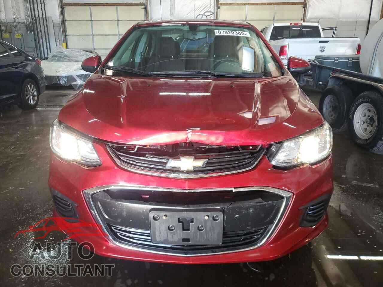 CHEVROLET SONIC 2017 - 1G1JD5SH8H4123549