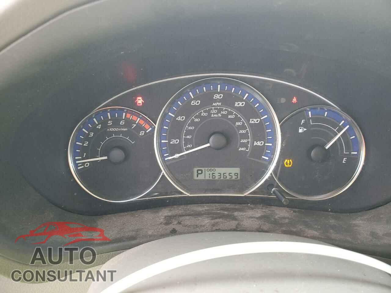 SUBARU FORESTER 2010 - JF2SH6CC1AH727579