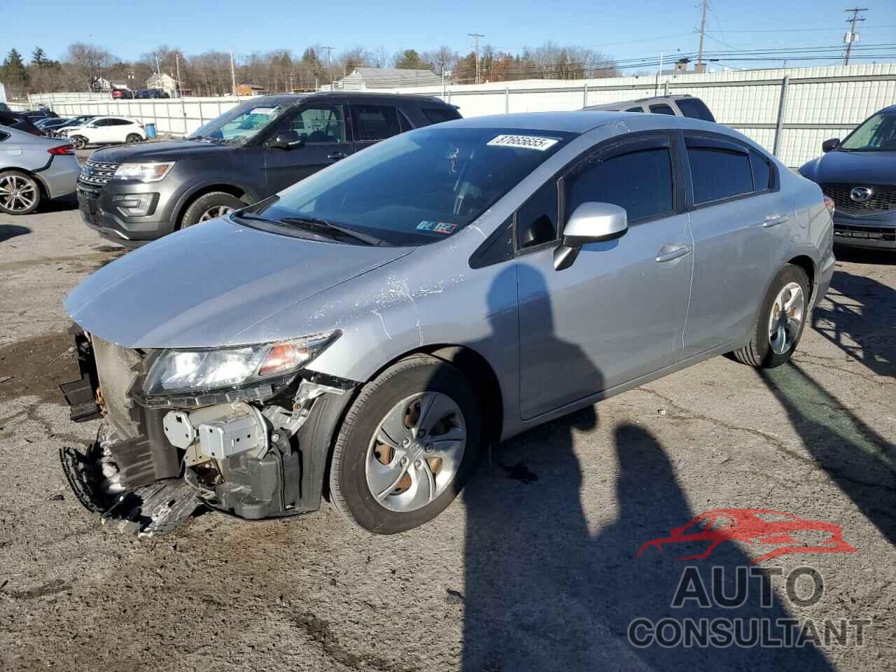 HONDA CIVIC 2013 - 2HGFB2F50DH582087