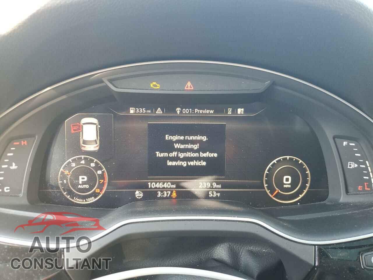 AUDI Q7 2017 - WA1LAAF73HD036428