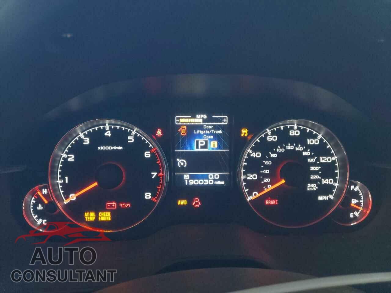 SUBARU OUTBACK 2014 - 4S4BRBLC3E3234649