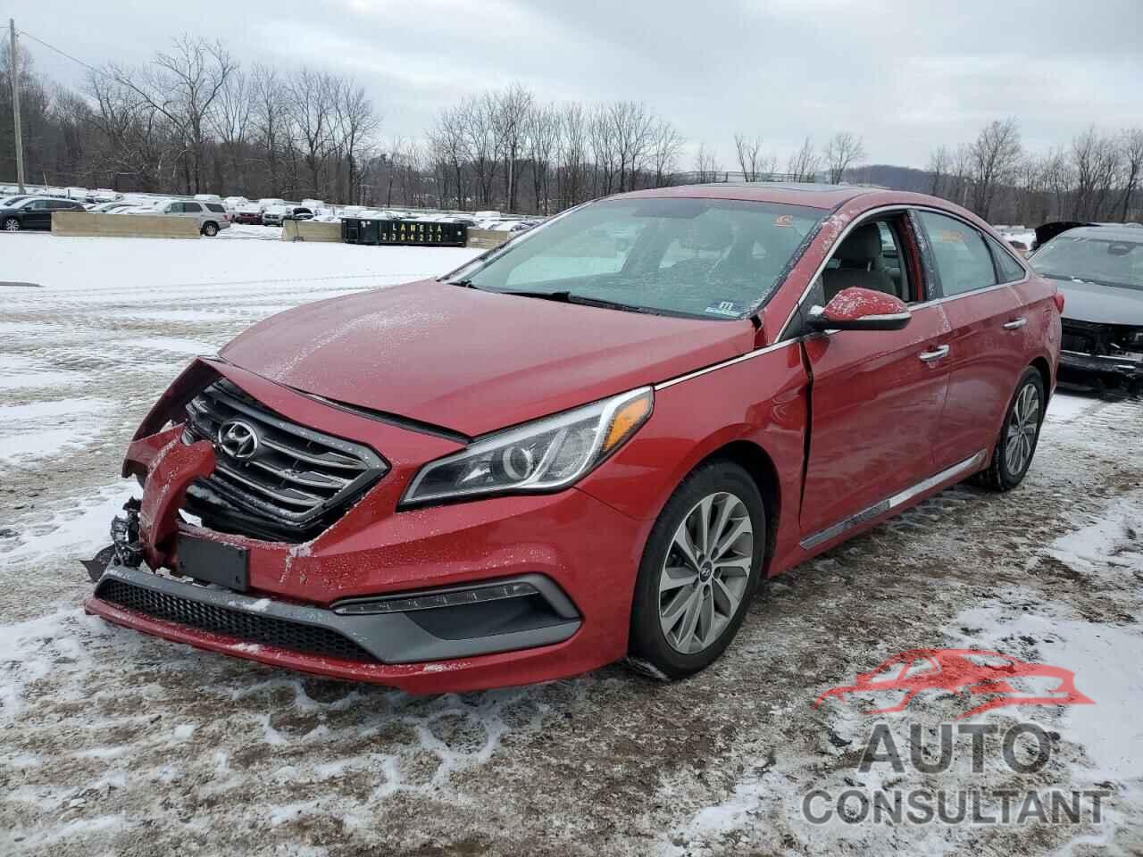 HYUNDAI SONATA 2017 - 5NPE34AF5HH542345