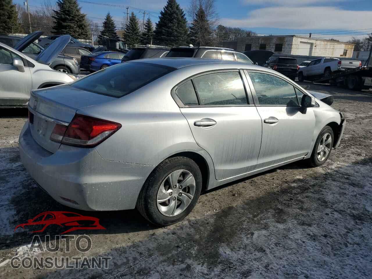 HONDA CIVIC 2013 - 2HGFB2F54DH551165