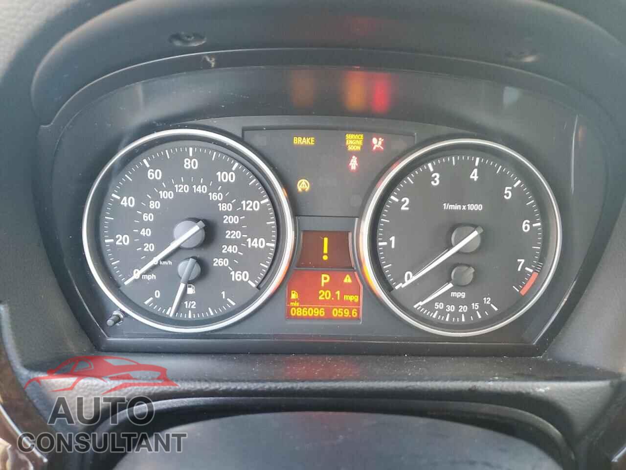 BMW 3 SERIES 2009 - WBAPH73539A172941