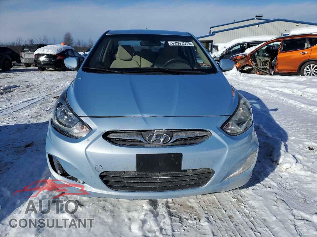 HYUNDAI ACCENT 2013 - KMHCU4AE4DU578602