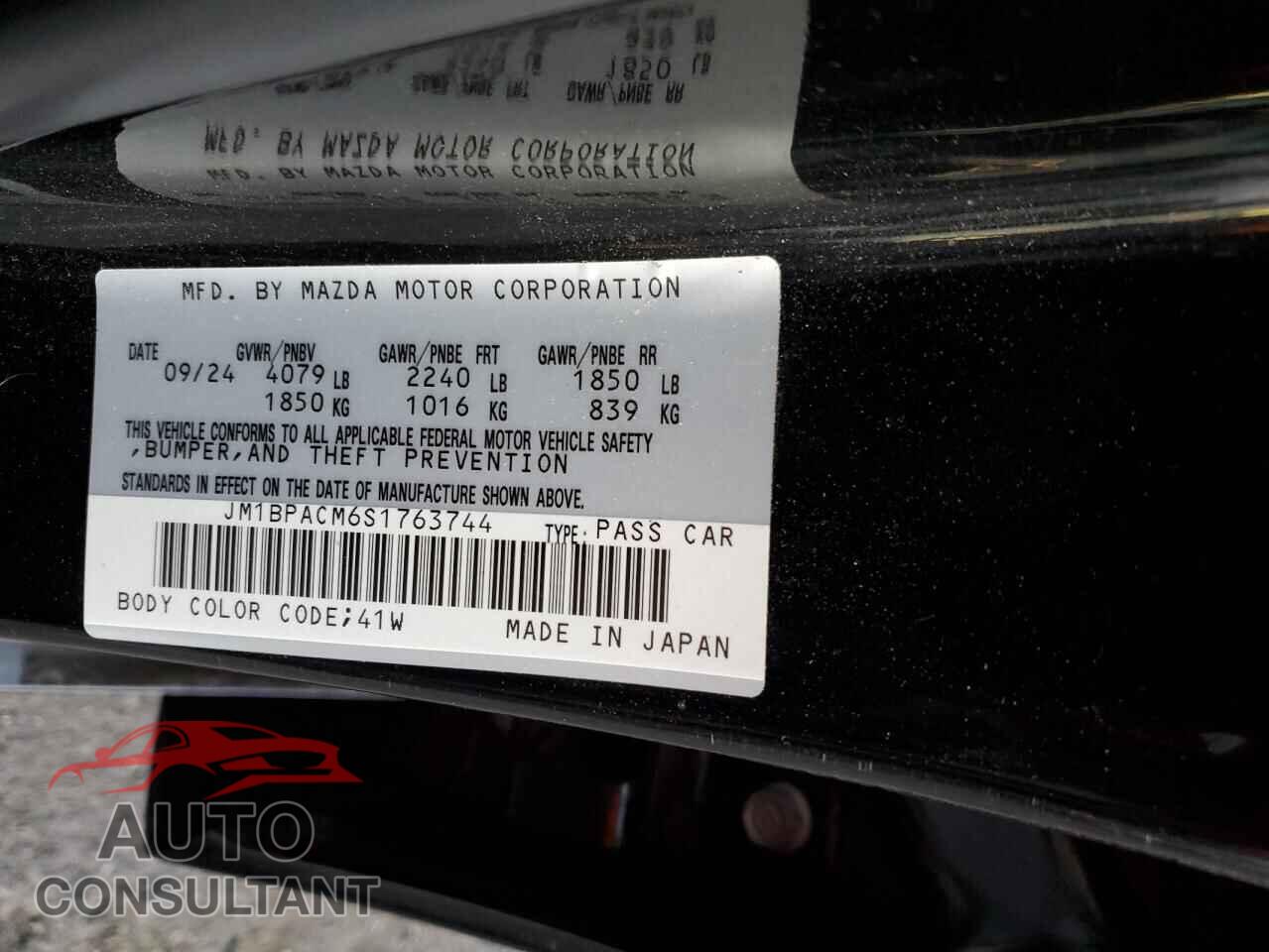 MAZDA 3 2025 - JM1BPACM6S1763744