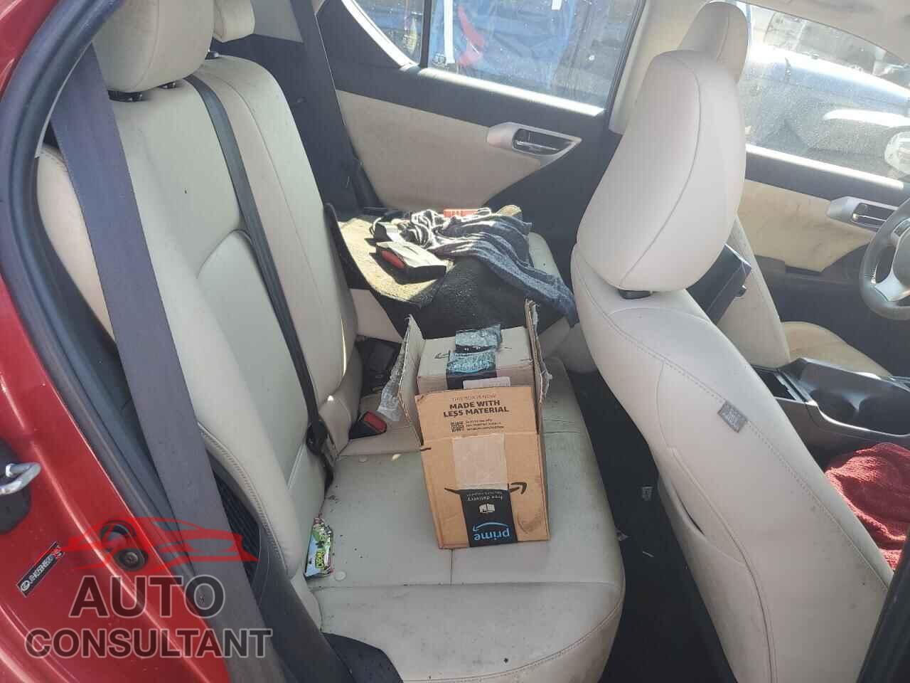 LEXUS CT 200 2011 - JTHKD5BH8B2019463