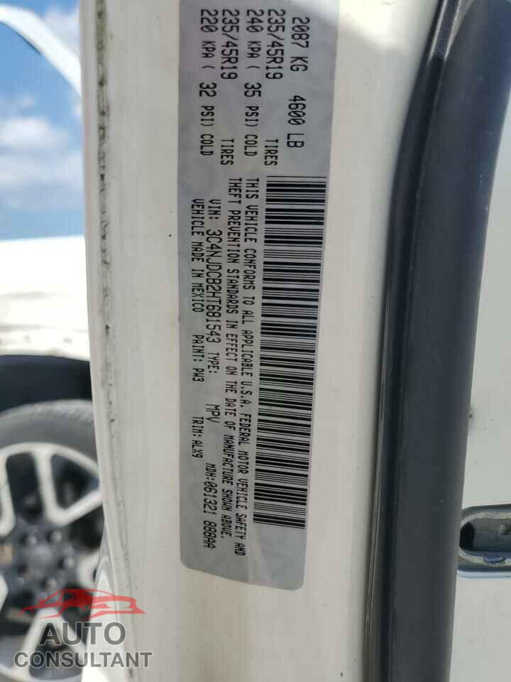JEEP COMPASS 2017 - 3C4NJDCB2HT681543