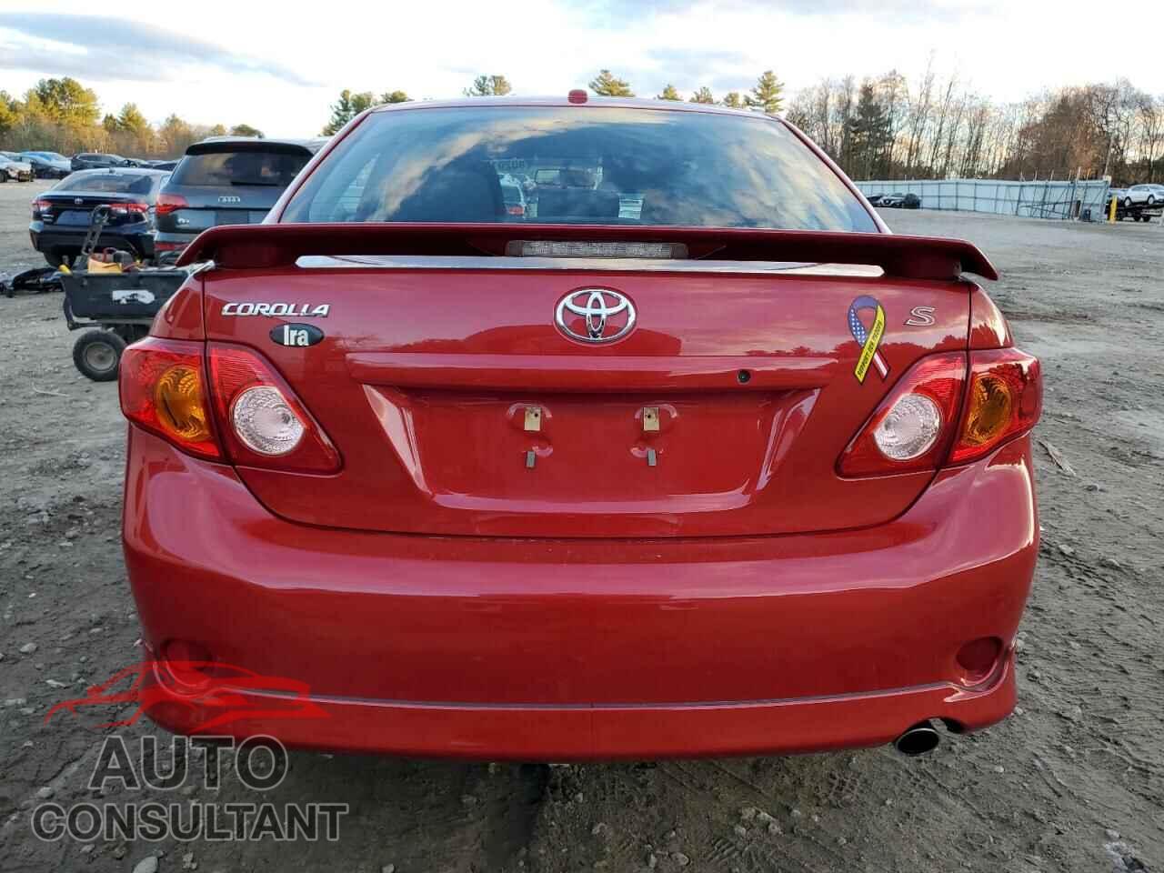 TOYOTA COROLLA 2009 - 2T1BU40E79C090069
