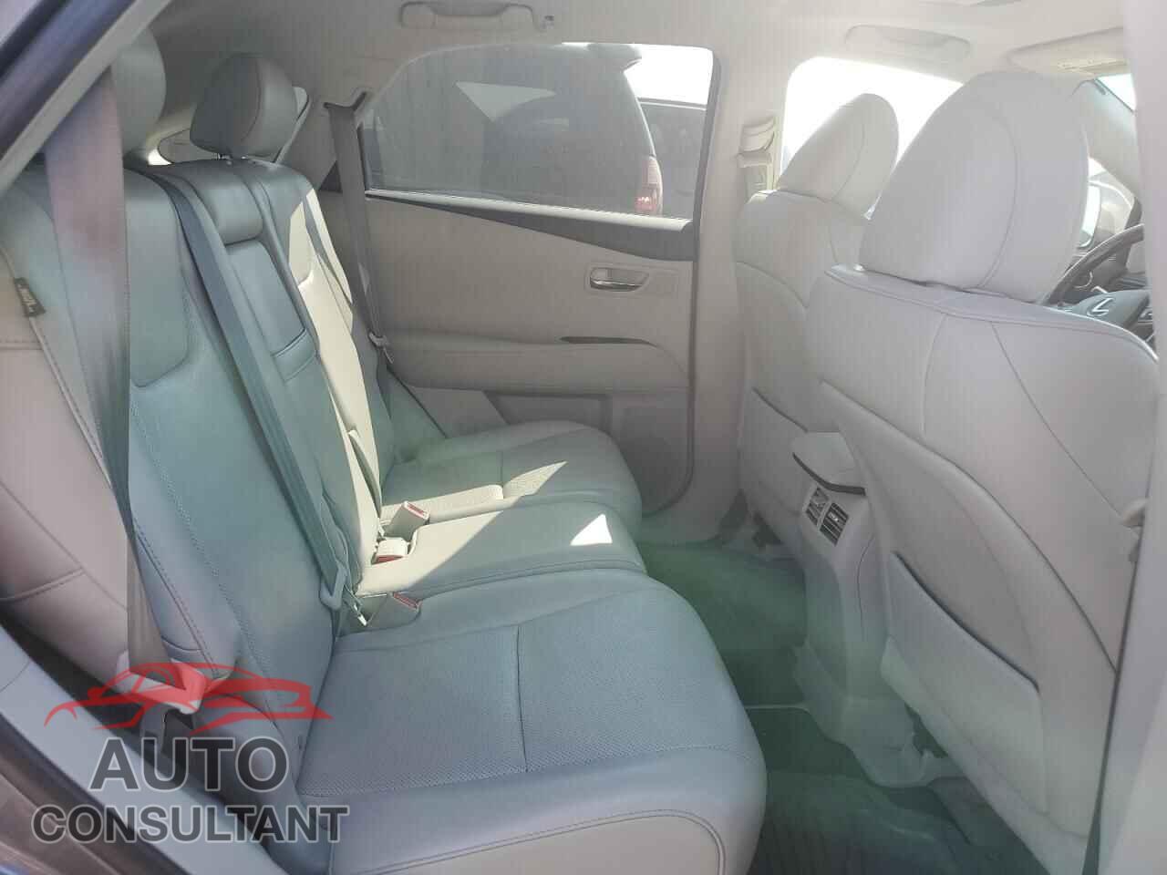 LEXUS RX350 2012 - 2T2BK1BA0CC126749