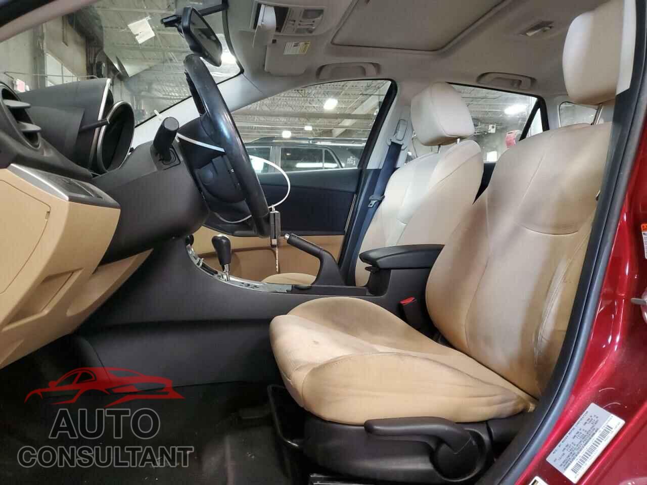MAZDA MAZDA3 2010 - JM1BL1H55A1114691