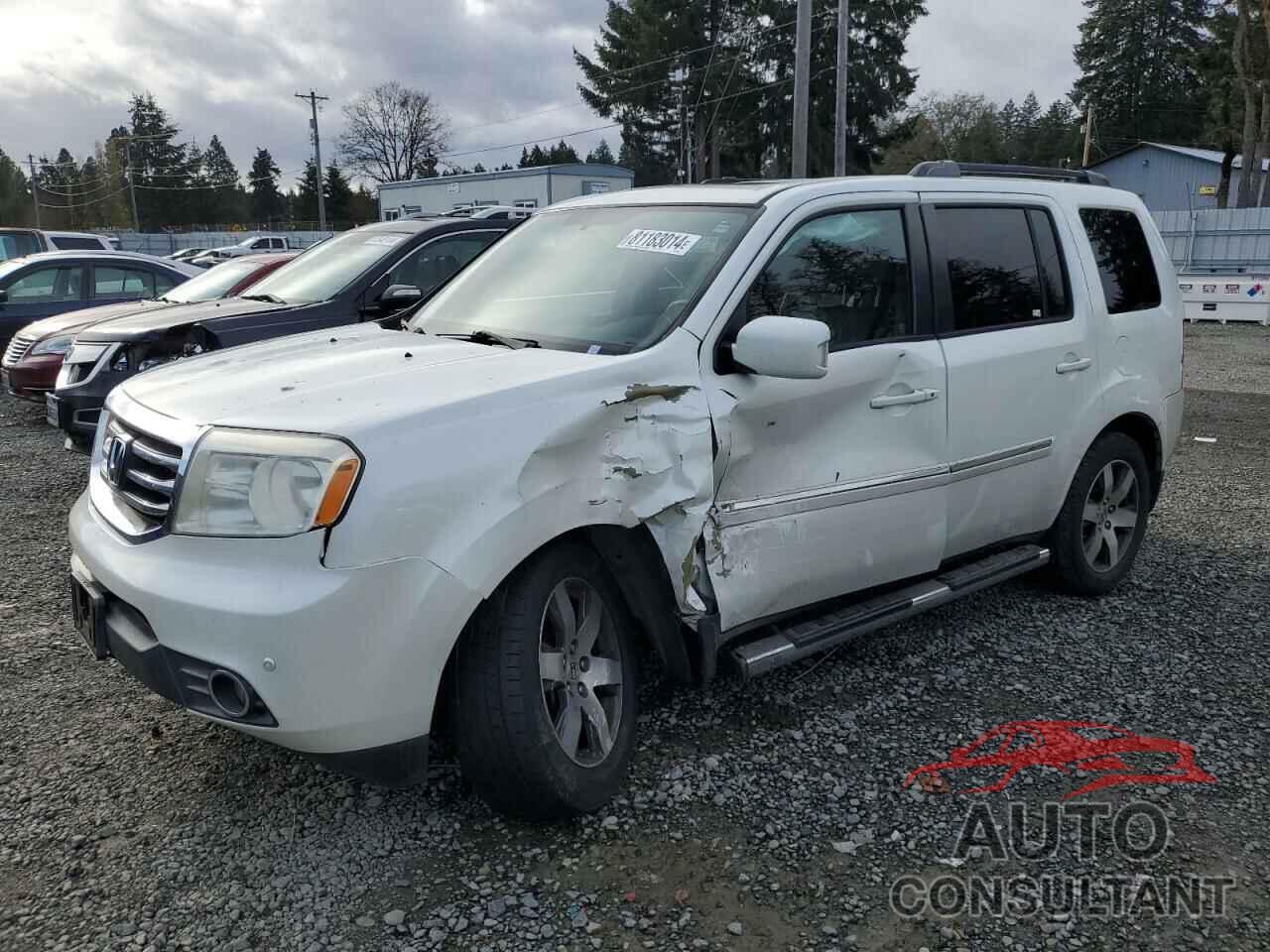 HONDA PILOT 2013 - 5FNYF4H90DB005136