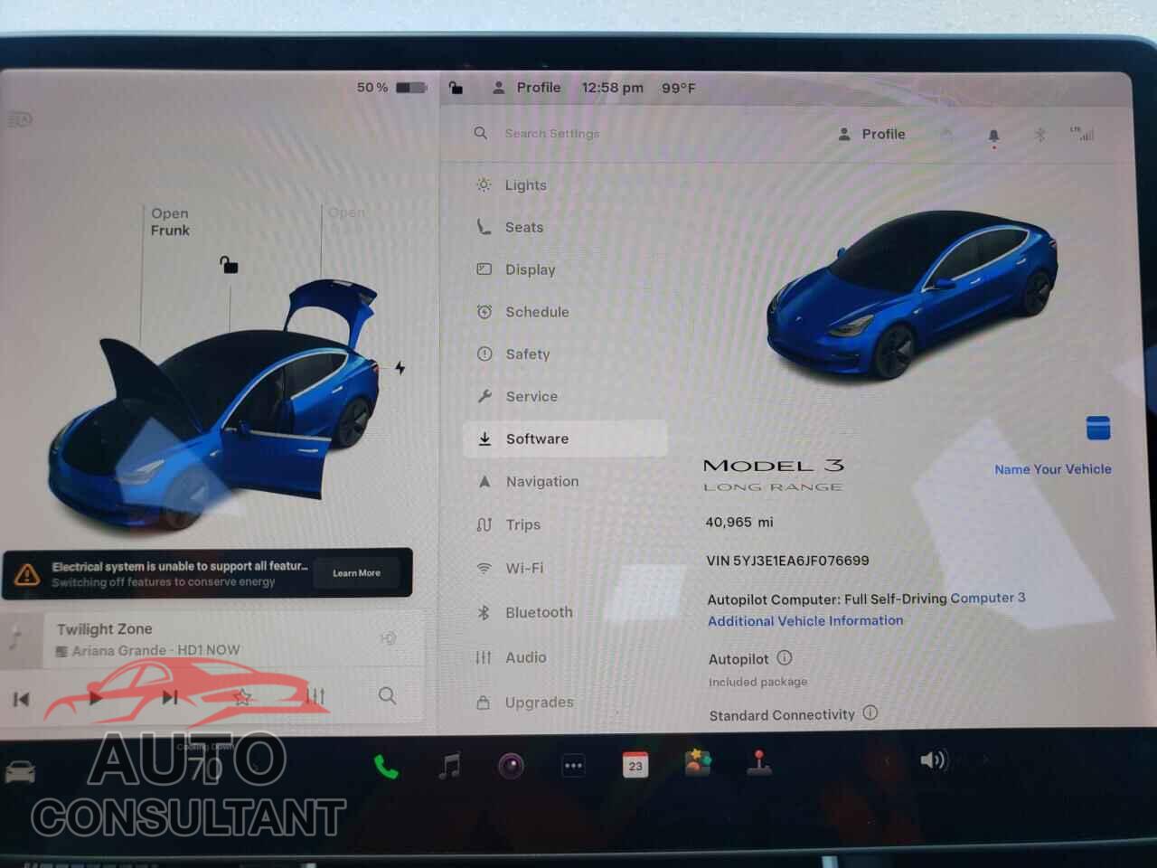 TESLA MODEL 3 2018 - 5YJ3E1EA6JF076699