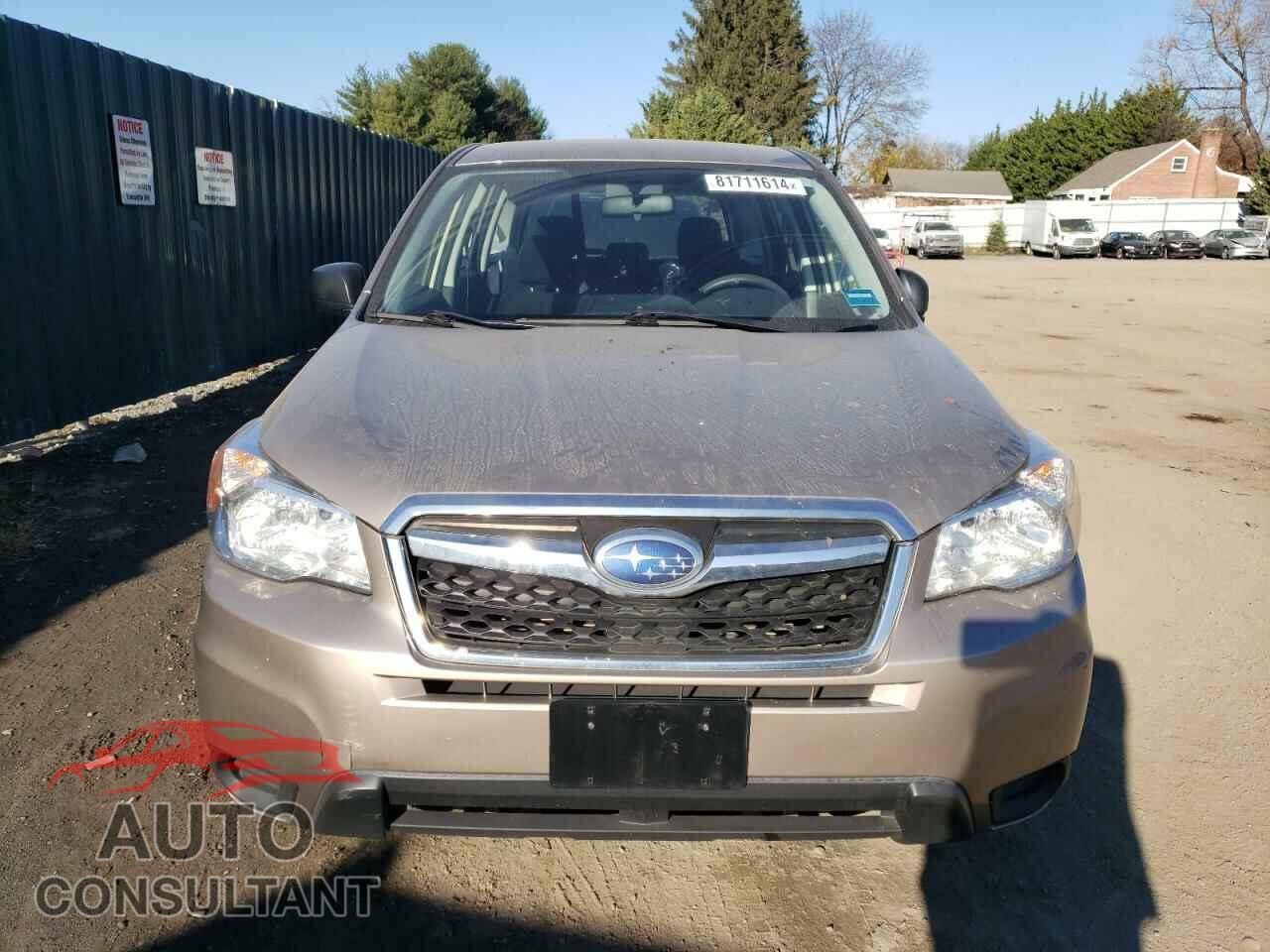 SUBARU FORESTER 2016 - JF2SJAAC2GH464702