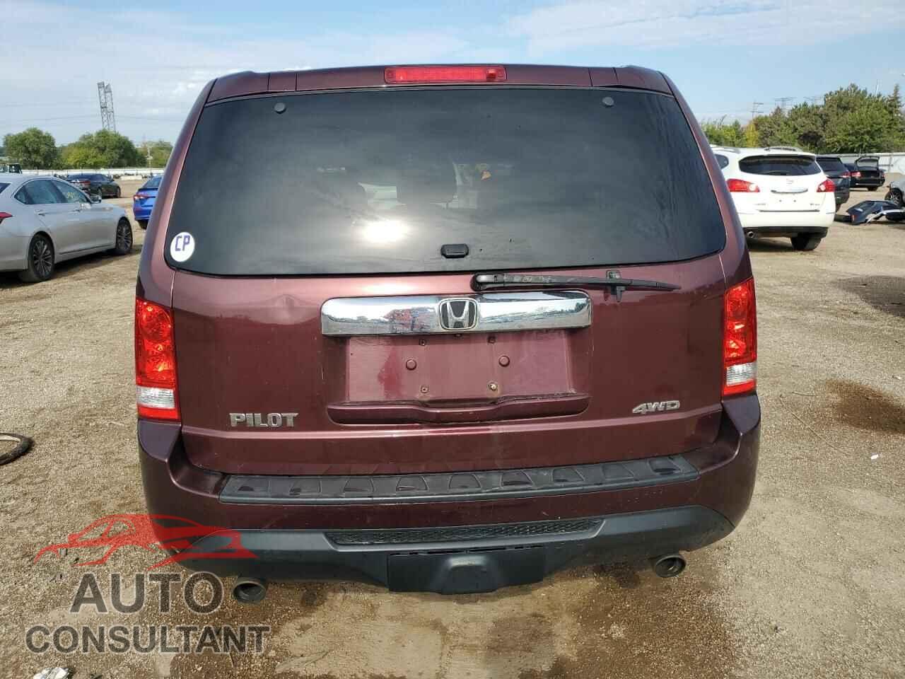 HONDA PILOT 2013 - 5FNYF4H66DB006197