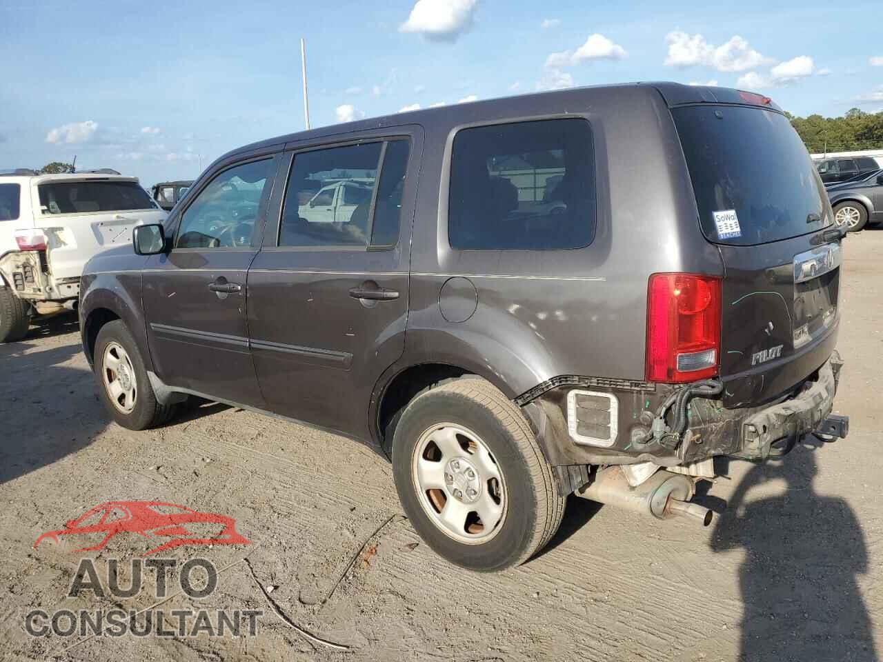 HONDA PILOT 2013 - 5FNYF3H23DB044591