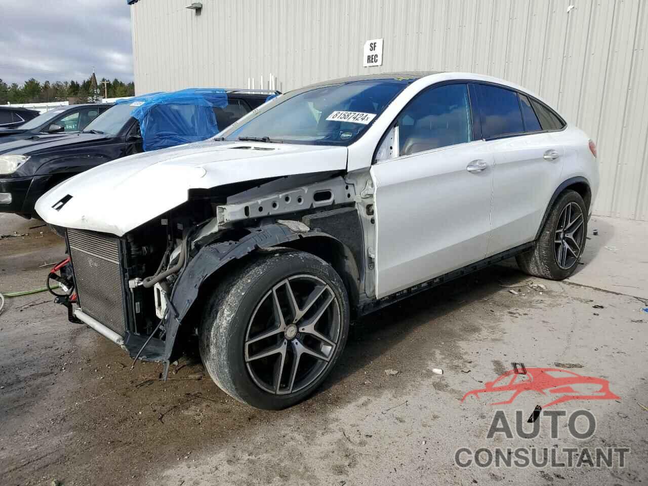 MERCEDES-BENZ GLE-CLASS 2016 - 4JGED6EB2GA012495