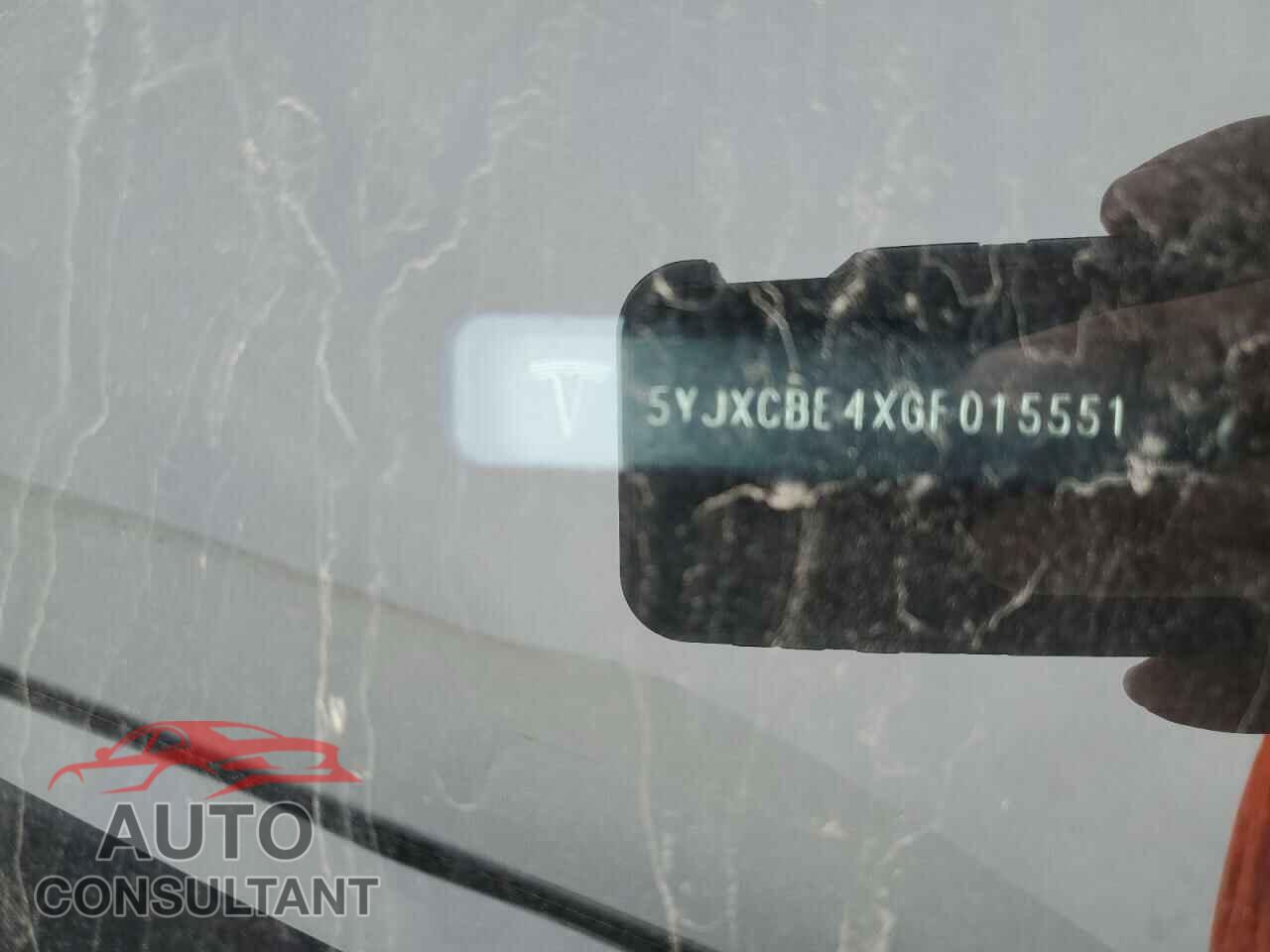 TESLA MODEL X 2016 - 5YJXCBE4XGF015551
