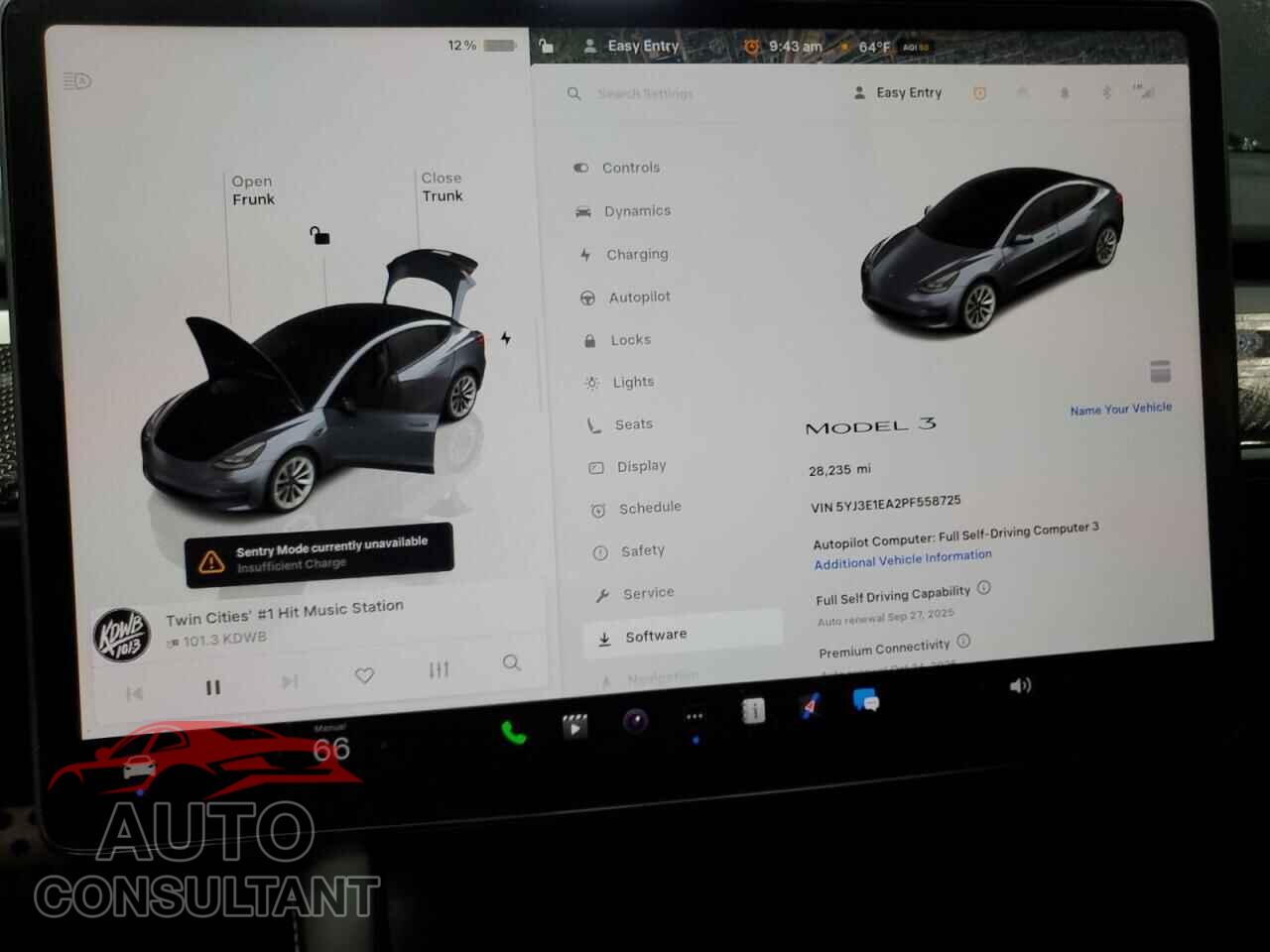 TESLA MODEL 3 2023 - 5YJ3E1EA2PF558725