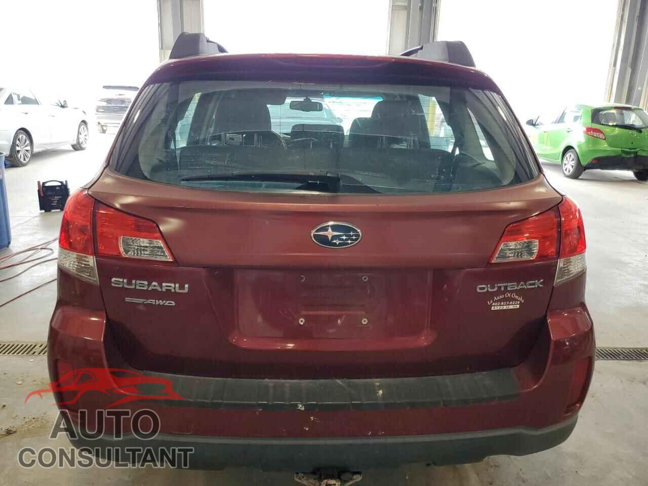 SUBARU OUTBACK 2012 - 4S4BRCAC4C3282618