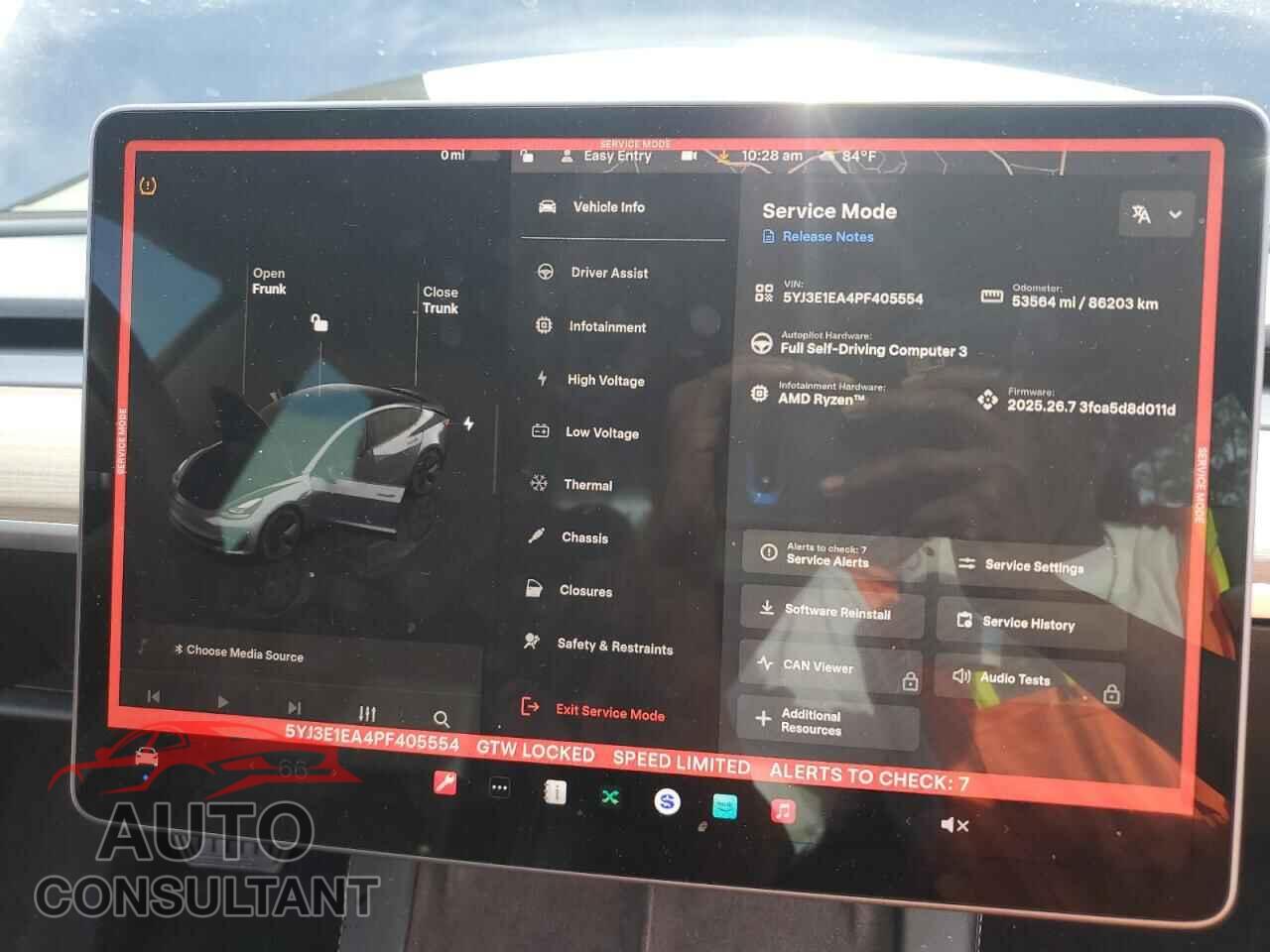TESLA MODEL 3 2023 - 5YJ3E1EA4PF405554