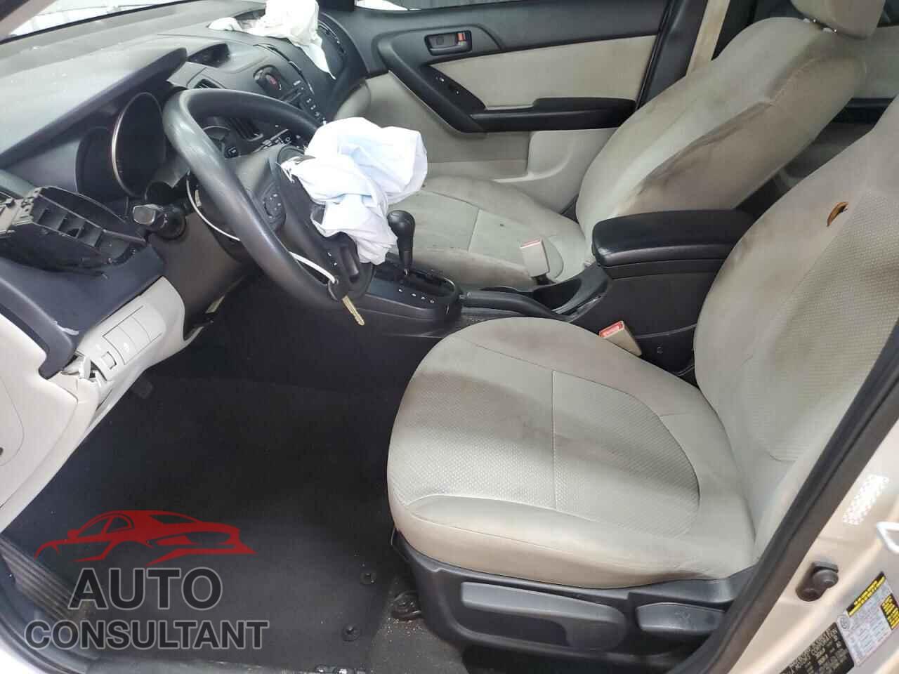 KIA FORTE 2010 - KNAFU4A23A5253434