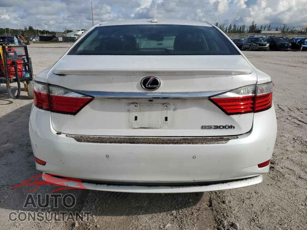 LEXUS ES300 2013 - JTHBW1GG9D2027495