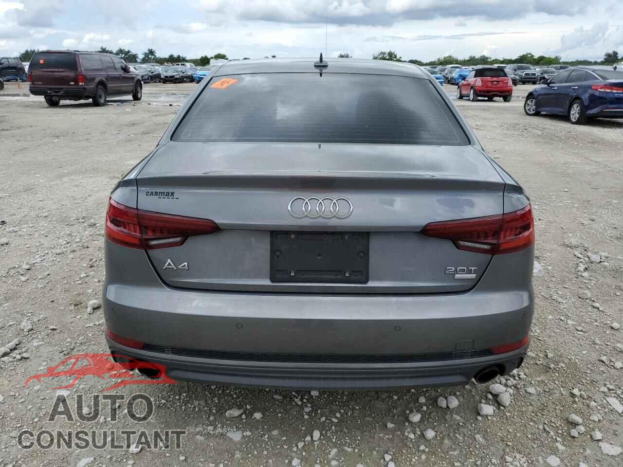 AUDI A4 2018 - WAULMAF44JA225807