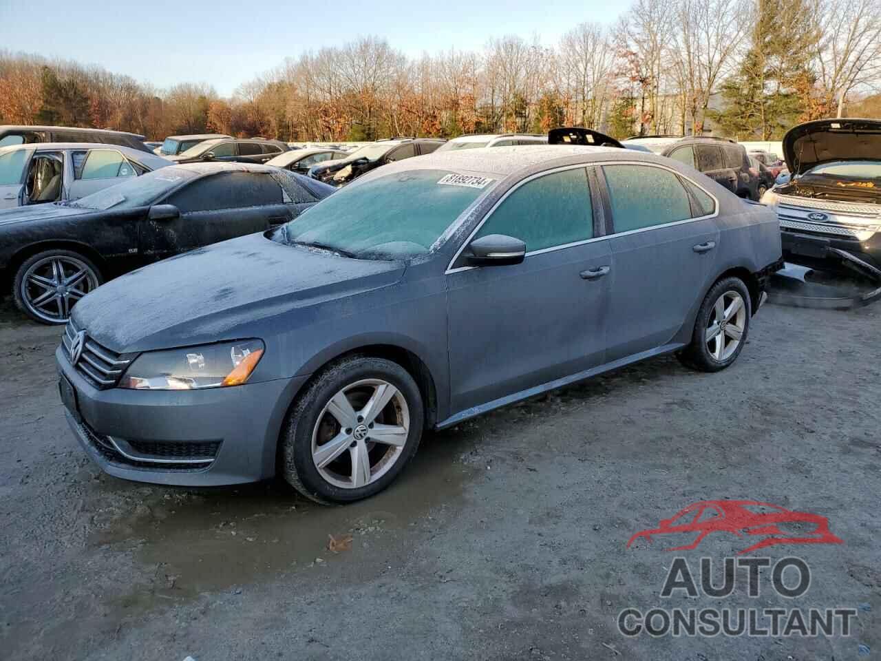 VOLKSWAGEN PASSAT 2013 - 1VWBP7A32DC058327