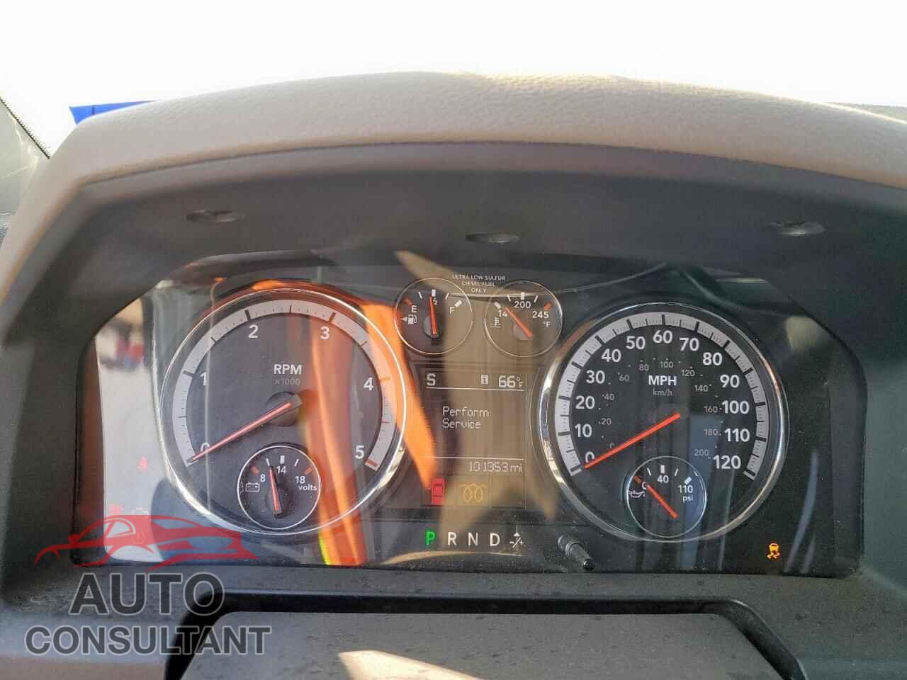 DODGE RAM 2500 2012 - 3C6UD5DL7CG185601