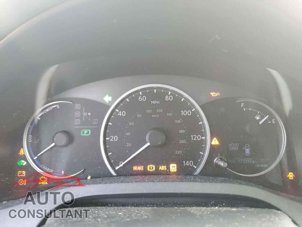 LEXUS CT 200 2013 - JTHKD5BH7D2172080