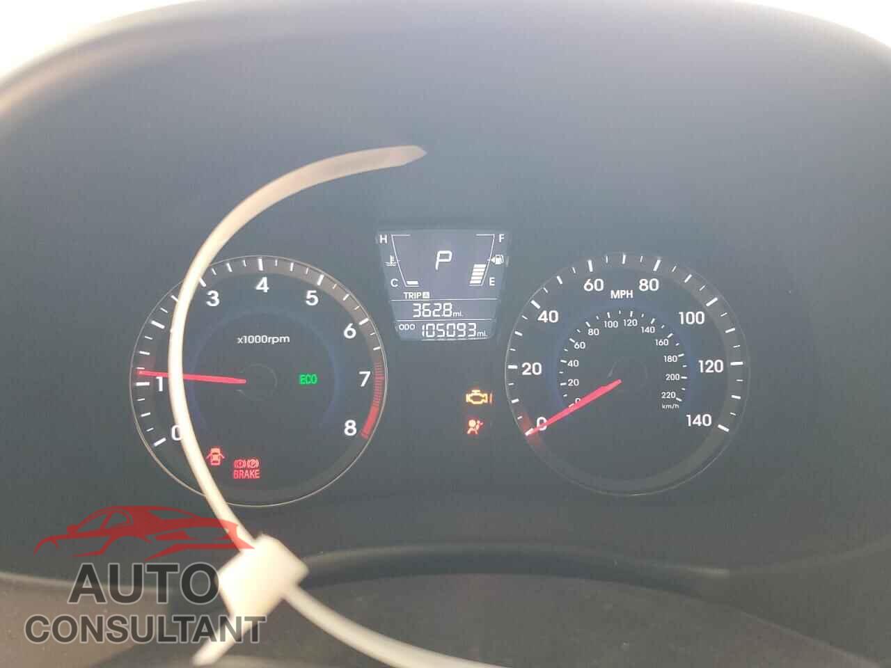 HYUNDAI ACCENT 2012 - KMHCU5AE4CU038607