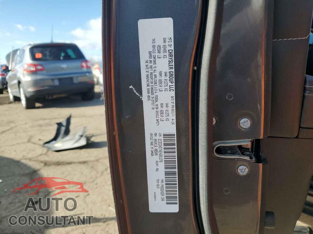 DODGE CHARGER 2014 - 2C3CDXDTXEH281276