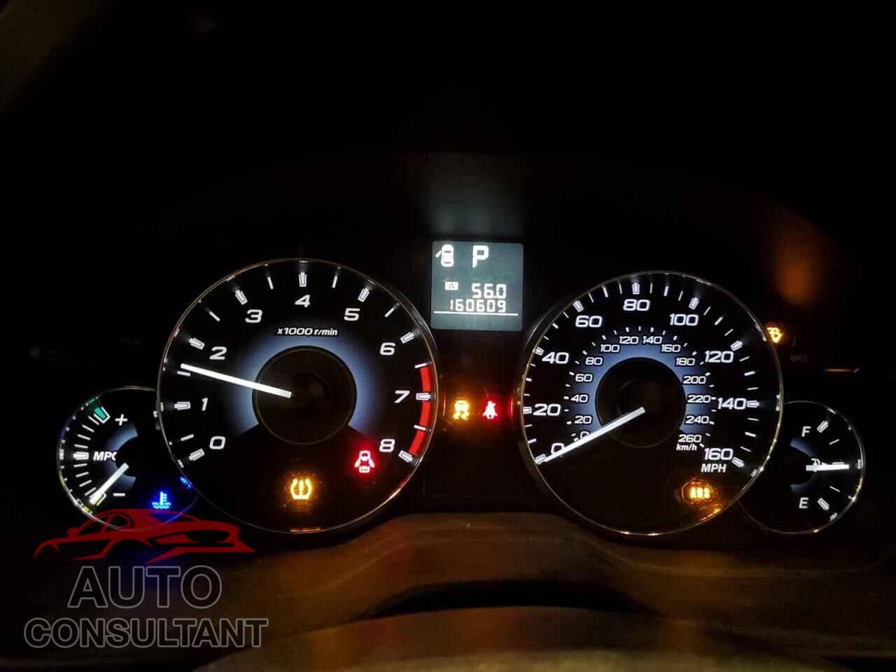 SUBARU OUTBACK 2011 - 4S4BRDKC2B2348432