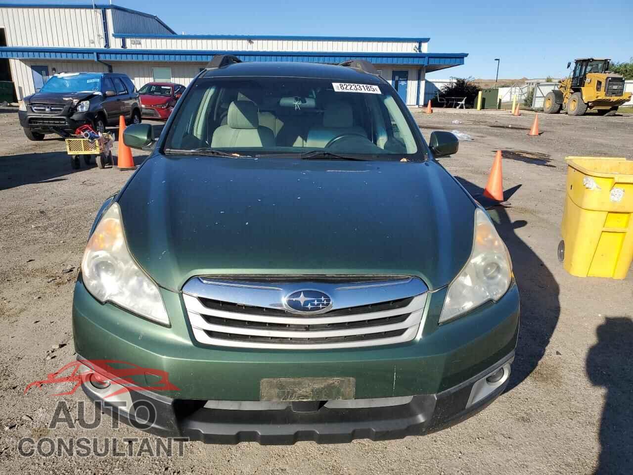 SUBARU OUTBACK 2011 - 4S4BRBCC6B3312045