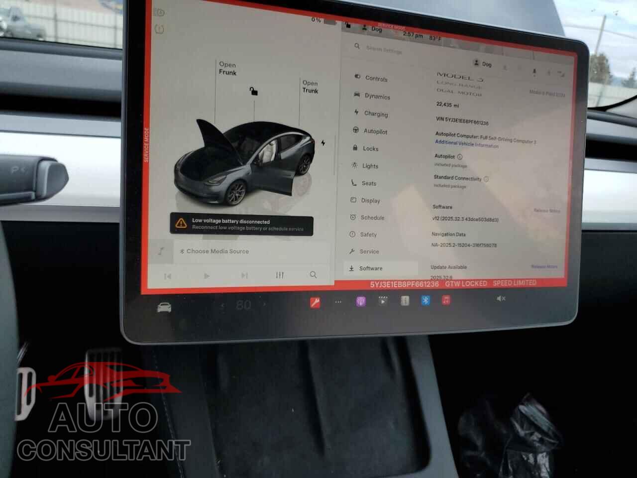 TESLA MODEL 3 2023 - 5YJ3E1EB8PF661236