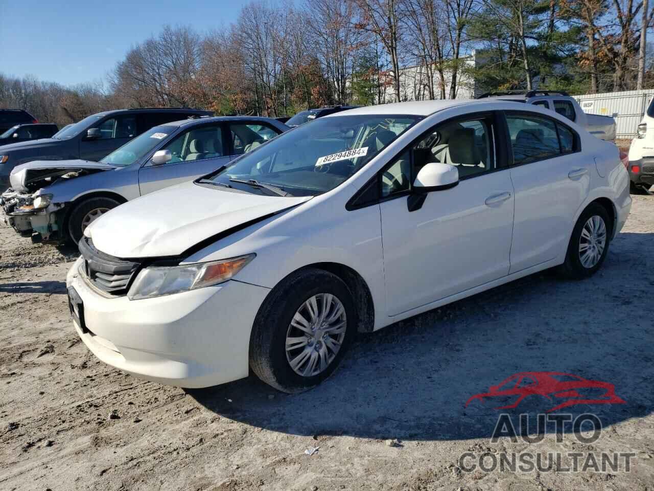 HONDA CIVIC 2012 - 19XFB2F59CE313479