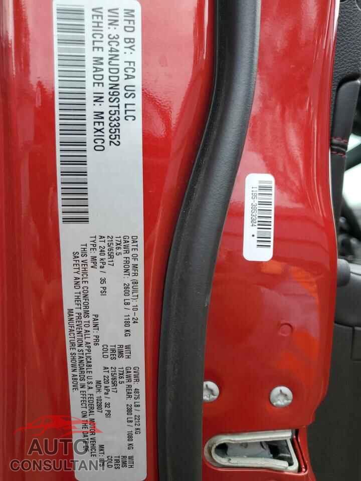 JEEP COMPASS 2025 - 3C4NJDDN9ST533552