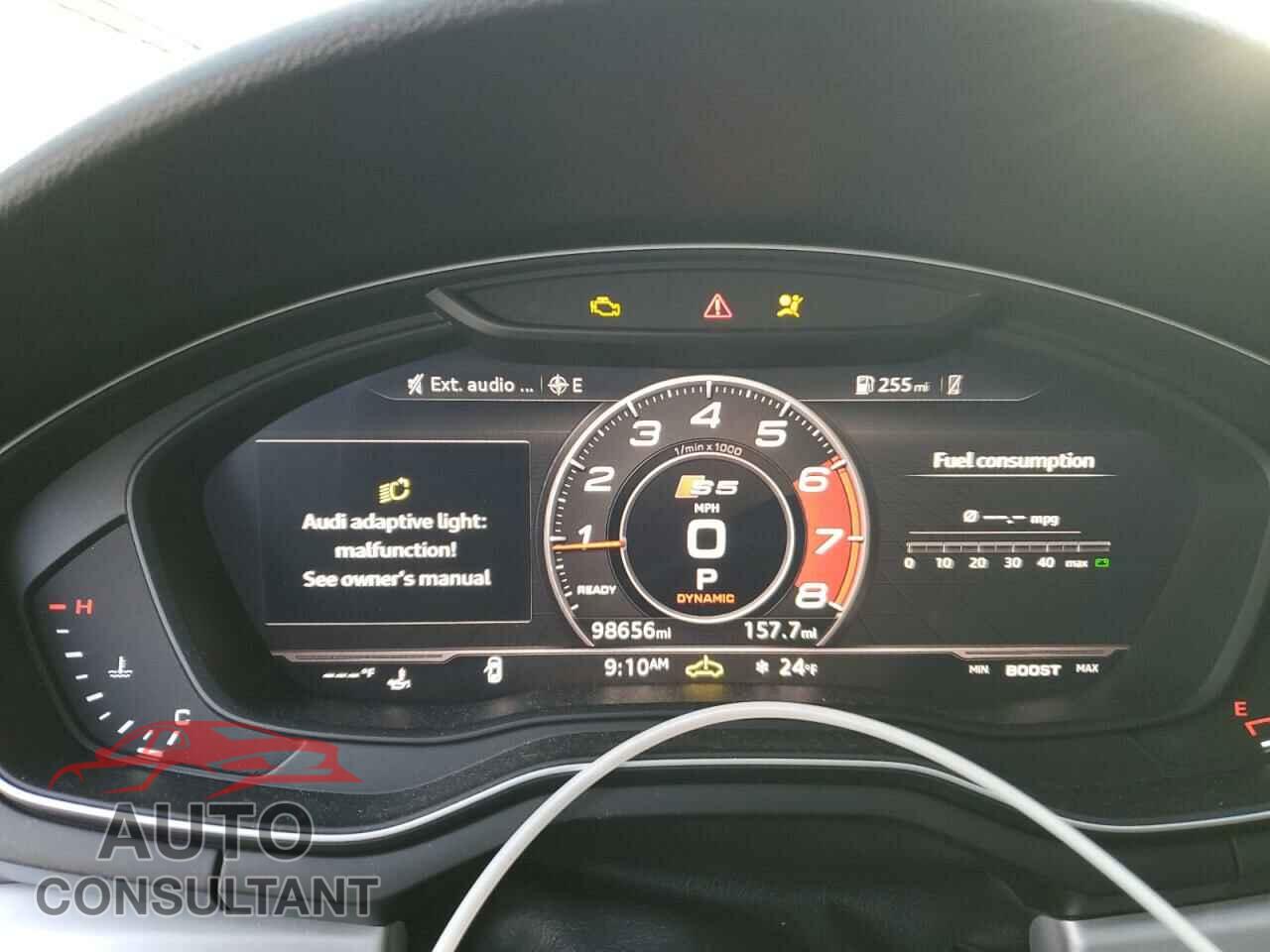 AUDI S5/RS5 2018 - WAUC4CF51JA008705