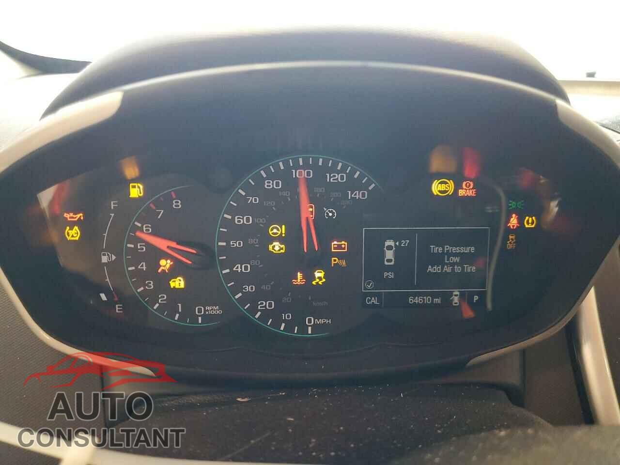 CHEVROLET SONIC 2018 - 1G1JF5SB2J4105446