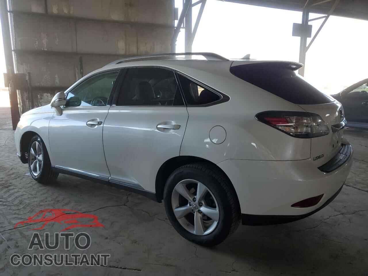LEXUS RX350 2010 - 2T2BK1BA2AC003239