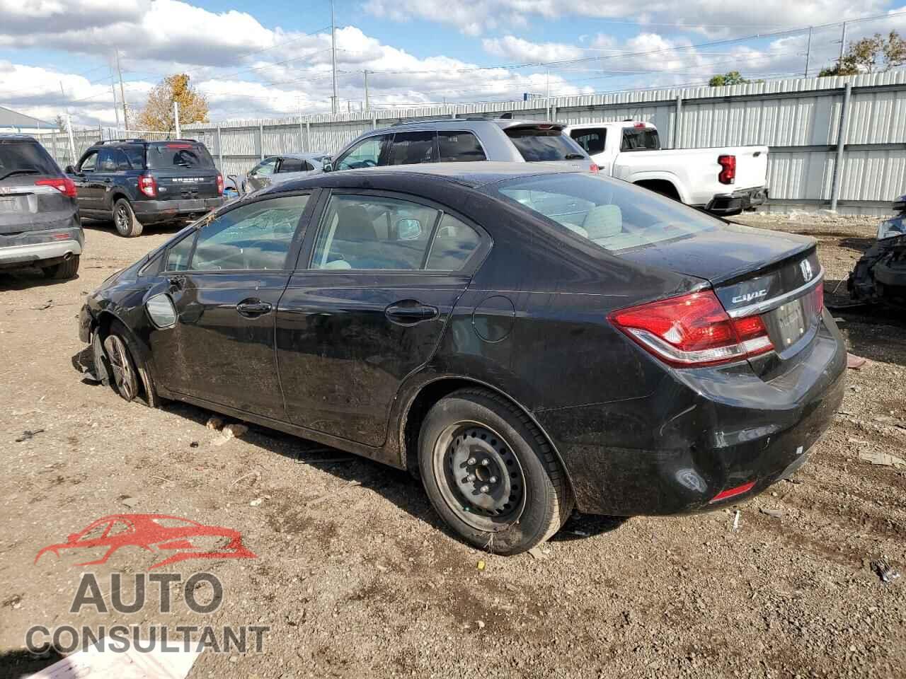 HONDA CIVIC 2013 - 2HGFB2F53DH581824