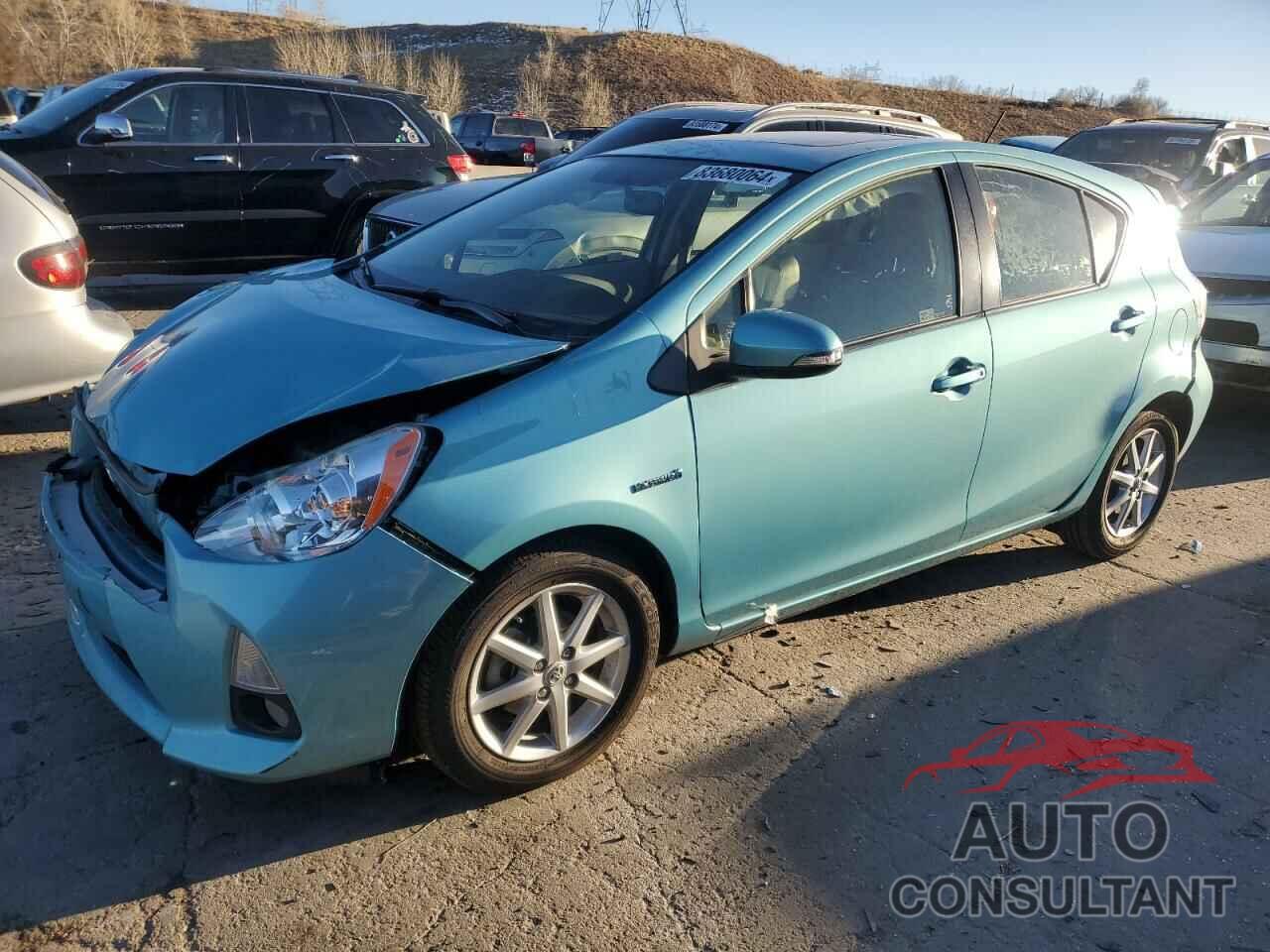 TOYOTA PRIUS 2012 - JTDKDTB32C1012669